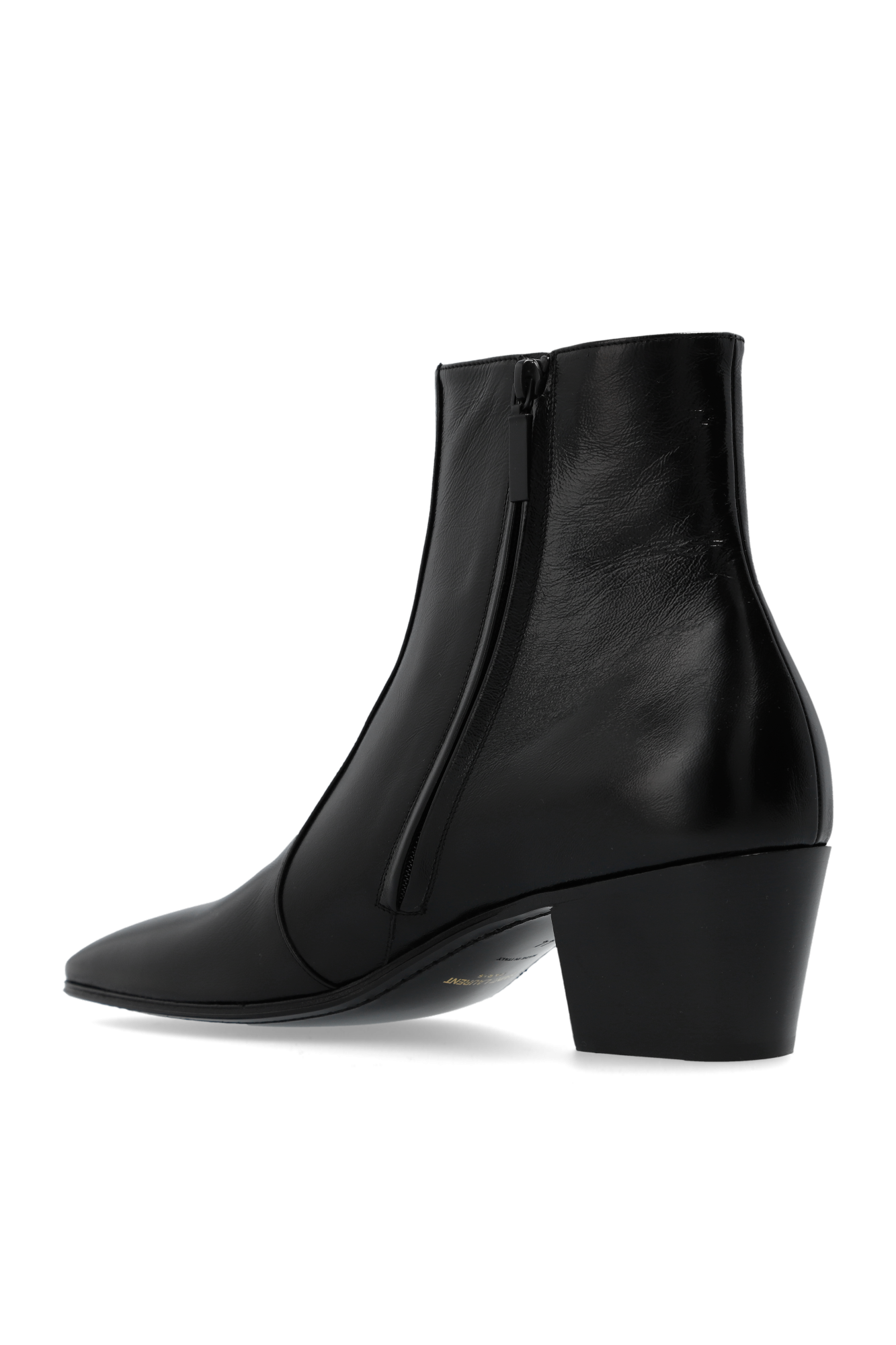 Saint Laurent West 45mm suede ankle boots Brown